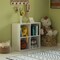 Modern Wooden Toy Storage Bookshelf 4 Cube Organizer Square Bookcase